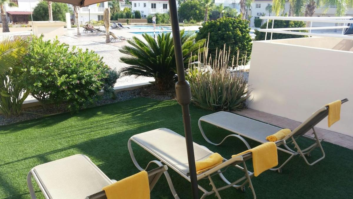 Nissi 3 Pool Access Garden Apartment Ayía Nápa Extérieur photo
